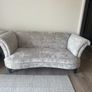Modern Velvet Sofa + Armchair Set (excellent condition like new) Image 2