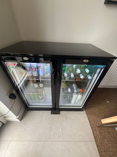 Unifrost Double Door Back Bar Cooler Drinks Fridge Pristine Condition