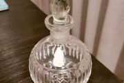 crystal perfume bottle