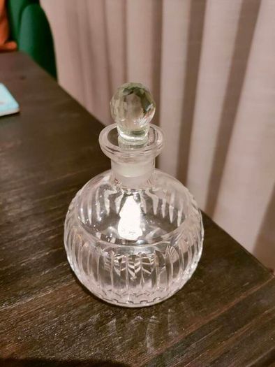 crystal perfume bottle