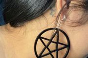 Goth Style Earrings + matching necklaces available