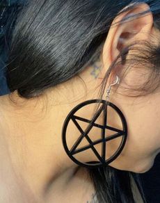 Goth Style Earrings + matching necklaces available