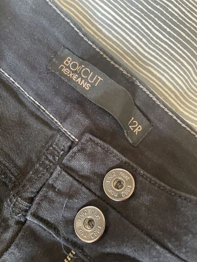 jeans women black next size 12