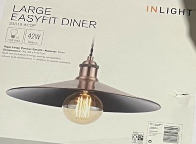 Rigel 33819 Diner  Shade Only Boxed