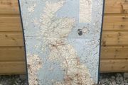 Vintage Genuine Michelin Roadmap Sign