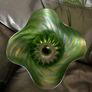 Kralik Glass Green Iridescent Art Nouveau Vase c1900 Image 3