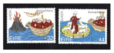 1994 Ireland Europa St Brenda's Voyage Commemorative Stamps Mint Never Hinged (MNH)