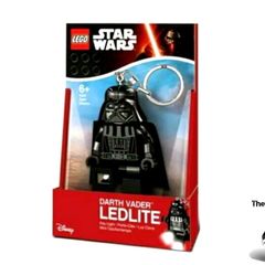 LEGO Star Wars Darth Vader Minifigure LED Key Light Key Chain Brand New Sealed