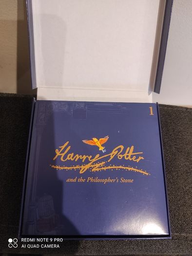 Harry Potter and the Philosopher's stone audio cds