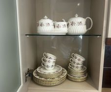 Minton Spring Bouquet Fine Bone China Tea & Dinner Set, 33 Pieces