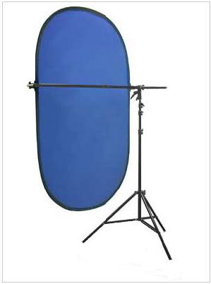 30512 150x200cm Green Blue Collapsible Light Ellipse Background