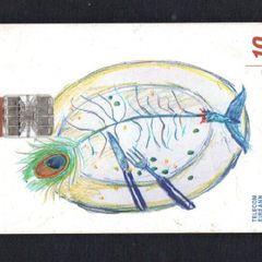 1998 Ireland 10 unit Design a Callcard 1998 winning design was made by Cian Curran (Aged 18) from Colaiste Einde, Salthill, Co. Galwa (Schlumberger SC7) Call Card Used