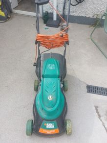 black and decker lawnmower