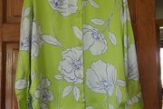 Ladies Lime and White Shirt NEW with tags