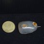 Antique Edwardian 14K Gold Natural Agate Brooch c.1900 4.8g Image 4