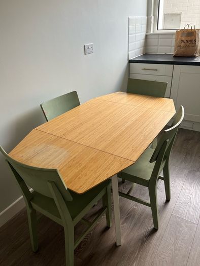 Table and chairs