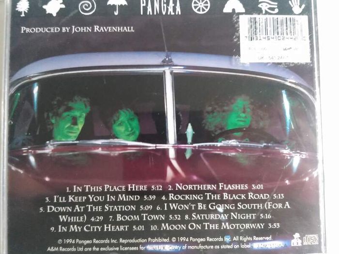 The Palladinos - Travelling Dark CD (1994) OOP UK Rock Folk EX+