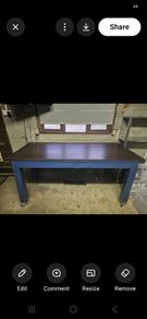 Homemade work bench