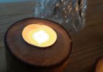 candle rustic tea light candle holder