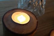 candle rustic tea light candle holder
