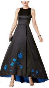 Betsy and Adam black dress maxi