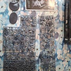 Warhammer 40k Orks and Space Wolves