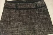 Black White Mix Skirt