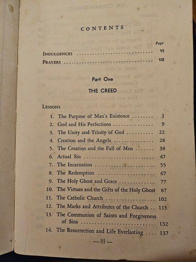 A Catechism Of Christian Doctrine.  Revised Edition Of The Baltimore Catechism. Paperback In Good Condition.  See Photos For Same.