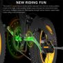 Lankeleisi X3000 Plus 17.5 AH Electric Mountain Bike - Blue Image 8