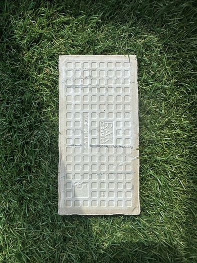 Light blue rectangular tiles