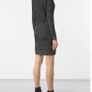 ALL SAINTS Wool Open Shoulders Knit Dress Image 4