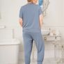 Plus Size Seraphine Maternity & Nursing Loungewear Set Image 2