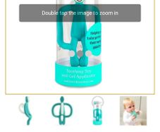 Matchstick Monkey Teething Toy - Green