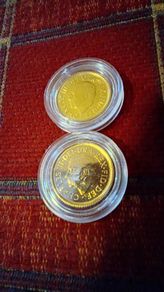Gold Half Sovereign Queen Elizabeth II Memorial