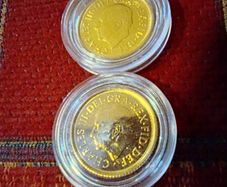 Gold Half Sovereign Queen Elizabeth II Memorial