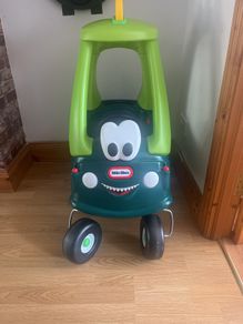 Green Dino Car