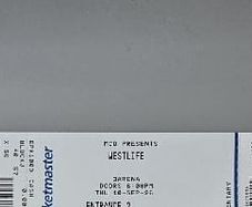 3 Westlife tickets September 10th