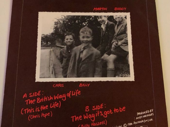 The Chords - The British Way of Life (1980) 7"