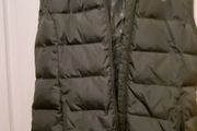 Mountain Wearhouse black padded gilet with hood
