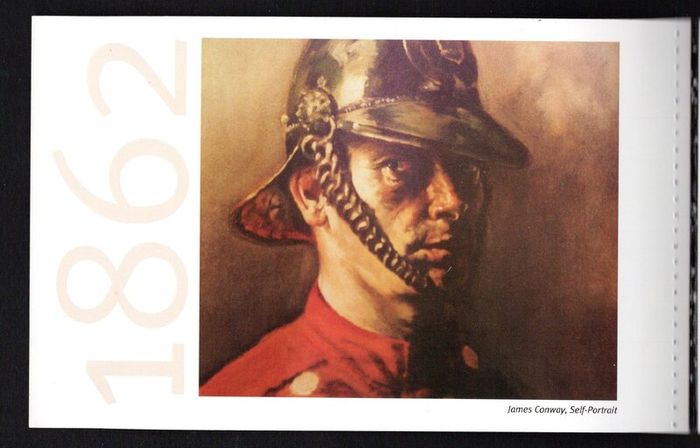2012 Ireland 150th Anniversary of the Dublin Fire Brigade (DFB) Commemorative Stamp Booklet Mint Never Hinged (MNH)