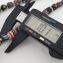 Antique Venetian Style MultiColor Mix Glass Beads Necklace Image 2