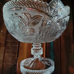 Glass Fruit Bowl