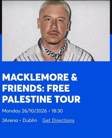 Macklemore Ticket