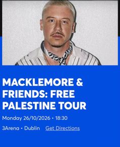 Macklemore Ticket