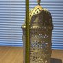 Decorative Cream Metal Moroccan-Style Lantern Image 5