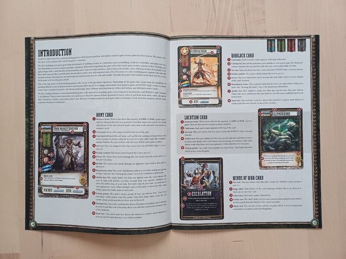 Hordes High Command Fantasy Battle Card Game 2013