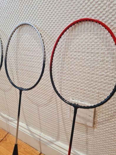 badminton rackets x 4