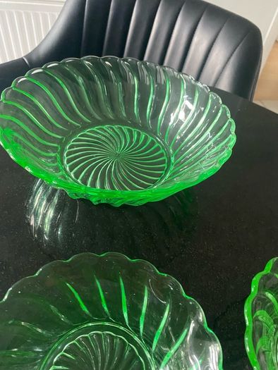 Vintage circa 1930s 7 piece fruit set