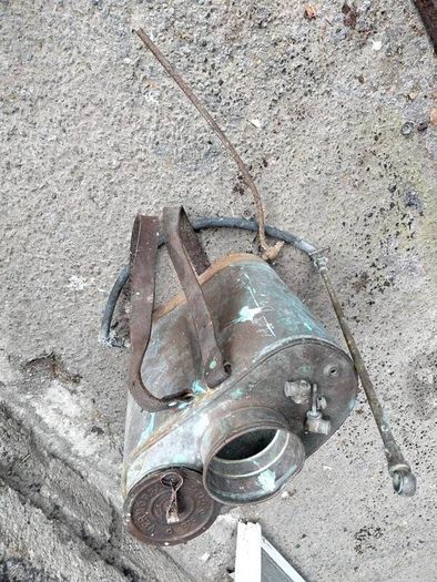 Vintage Copper Knapsack sprayer