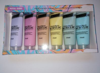 New Acrylic Paints (6 by 75ml)